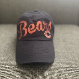 Chicago Bears Sequined Baseball Hat - Women’s